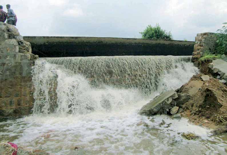 கே.ஆர்.பி. அணையில் தண்ணீர் திறப்பு 5 மாவட்டங்களுக்கு வெள்ள எச்சரிக்கை