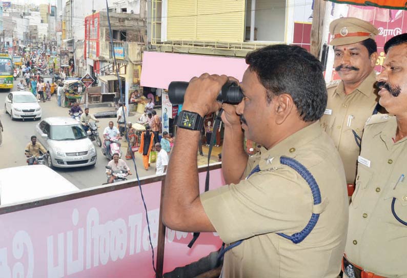 தீபாவளி பண்டிகையையொட்டி ஈரோடு மாநகர் பகுதியில் 11 இடங்களில் கண்காணிப்பு கோபுரம்