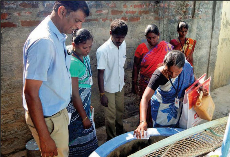 பனைக்குளம் பகுதியில் வீட்டு கிணறுகளில் மலேரியா கொசுக்கள்