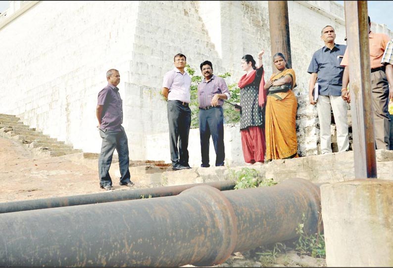 திண்டுக்கல் மாநகராட்சி பகுதியில் டெங்கு காய்ச்சல் தடுப்பு பணிகளை கலெக்டர் ஆய்வு