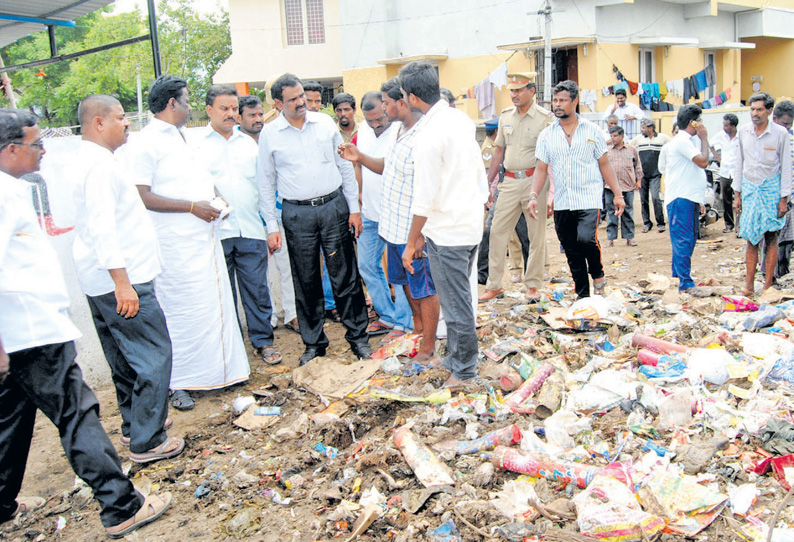 கொசு உற்பத்தியாகும் வகையில் குப்பைகளை அகற்றாத திருமண மண்டபம், அடுக்குமாடி குடியிருப்புகளுக்கு ரூ.1 லட்சம் அபராதம்