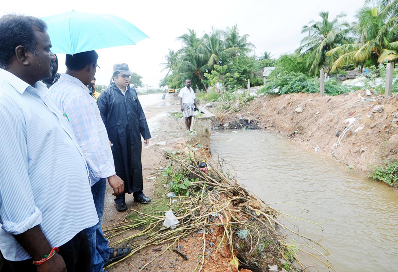 கடலூர் முதுநகரில் கால்வாய்களில் தேங்கியுள்ள குப்பைகளை உடனடியாக அகற்ற வேண்டும்; கலெக்டர் உத்தரவு