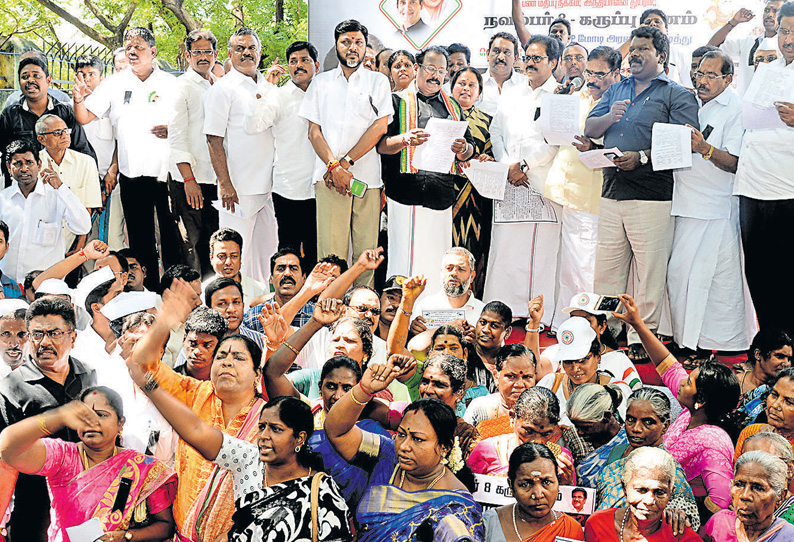 ‘தேர்தல் வரும்போது நரேந்திரமோடிக்கு மக்கள் பாடம் புகட்டுவார்கள்’ திருநாவுக்கரசர் பேச்சு