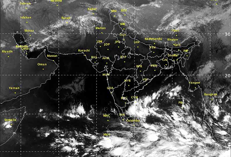 வங்கக் கடலில் புதிய காற்றழுத்த தாழ்வு கடலோரப் பகுதிகளில் கனமழைக்கு வாய்ப்பு