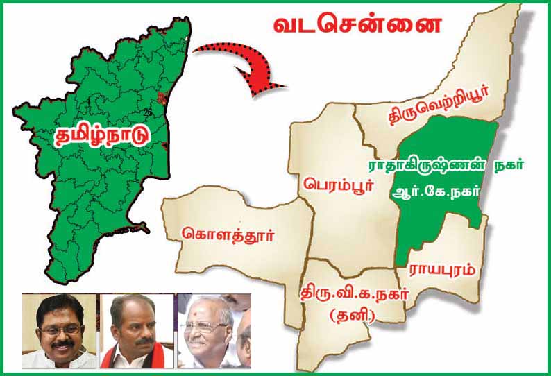 ஆர்.கே.நகரில் 145 பேர் மனு தாக்கல்  மதுசூதனன், மருதுகணேஷ், டி.டி.வி.தினகரன் மனுக்கள் ஏற்பு