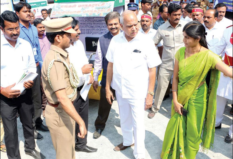 சேலம் மாவட்டத்தில் தூய்மை இந்தியா திட்டப்பணிகள் குறித்து கவர்னர் நேரில் ஆய்வு