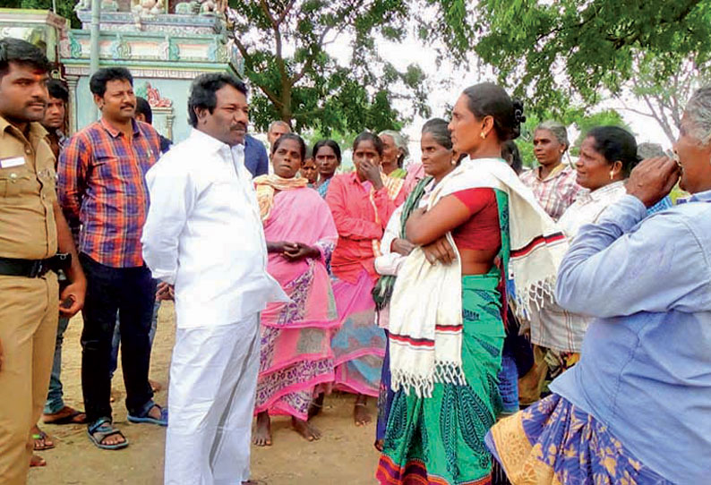 அதிகாரிகளை தொடர்புகொள்ள முடியவில்லை கருணாஸ் எம்.எல்.ஏ. புகார்