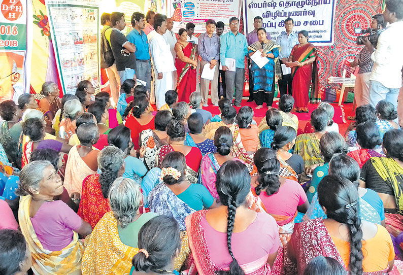 கழிவறை அமைத்து சுகாதாரமாக வாழ்வோம் கலெக்டர் பேச்சு